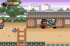 Kessakusen! Ganbare Goemon 1 & 2: Yukihime to Magginesu screenshot 4 for GameBoy Advance